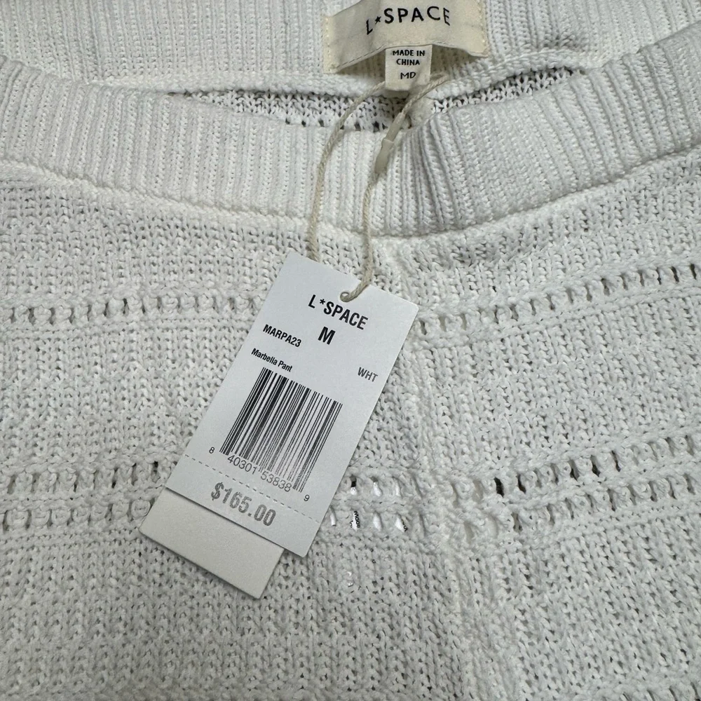 NWT L*Space Marbella Pant in‎ White